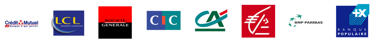 Logos partenaires bancaires