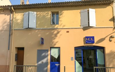 Rénovation complète de l’agence bancaire LCL de La Crau (83)