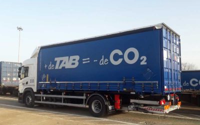 Camion et slogan TAB